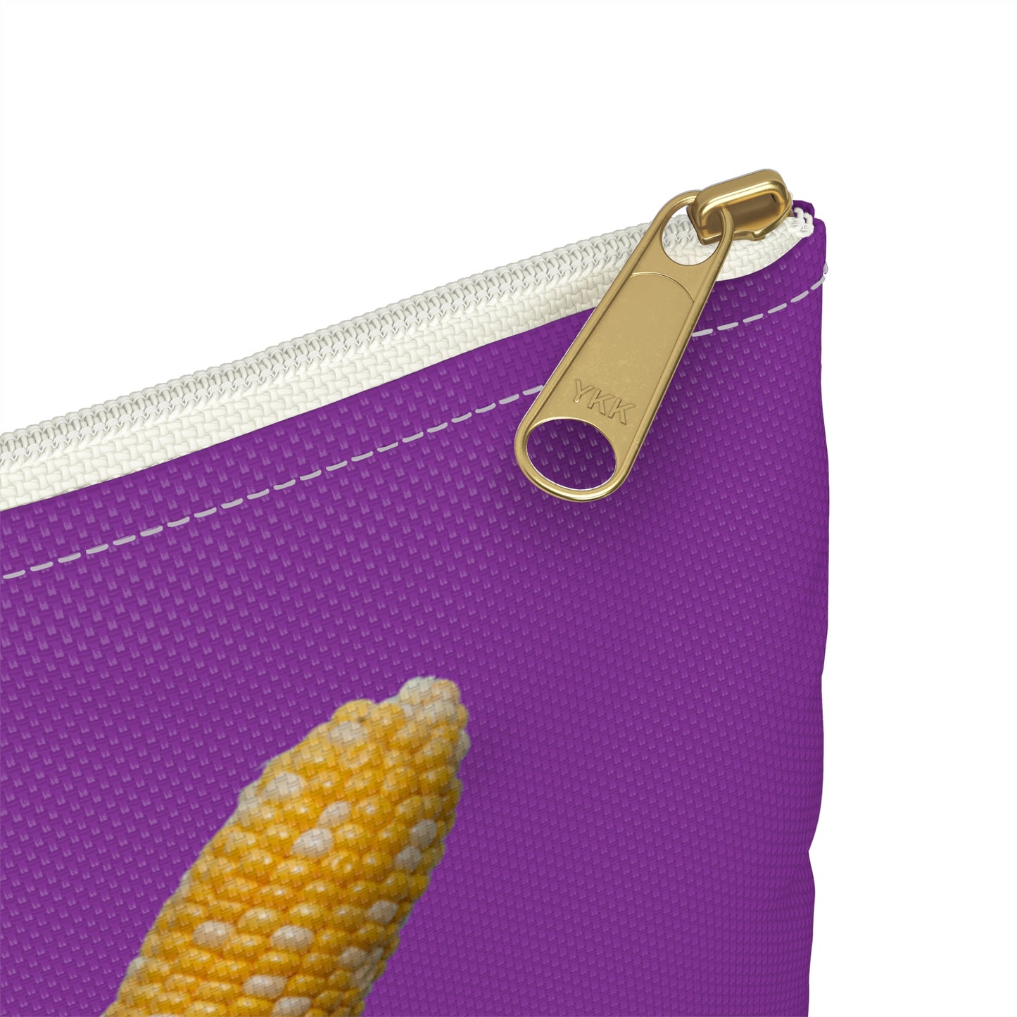 Quirky Accessory Pouch - Poppin' Ride: Popcorn Retro Car Fantasy