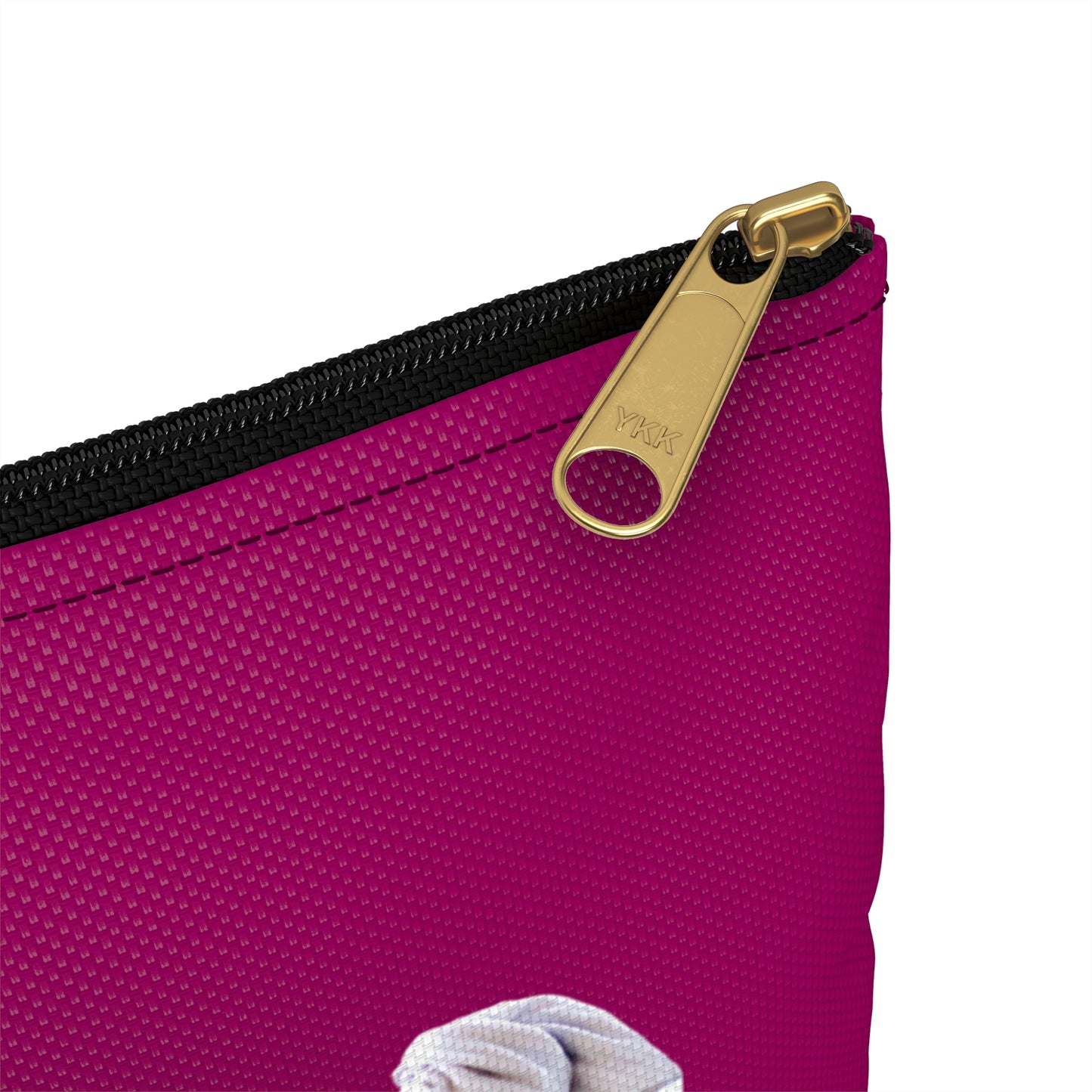 Food Lover's Delight Accessory Pouch - Woman Soaking in Bathtub with Burrito and Lime Wedges