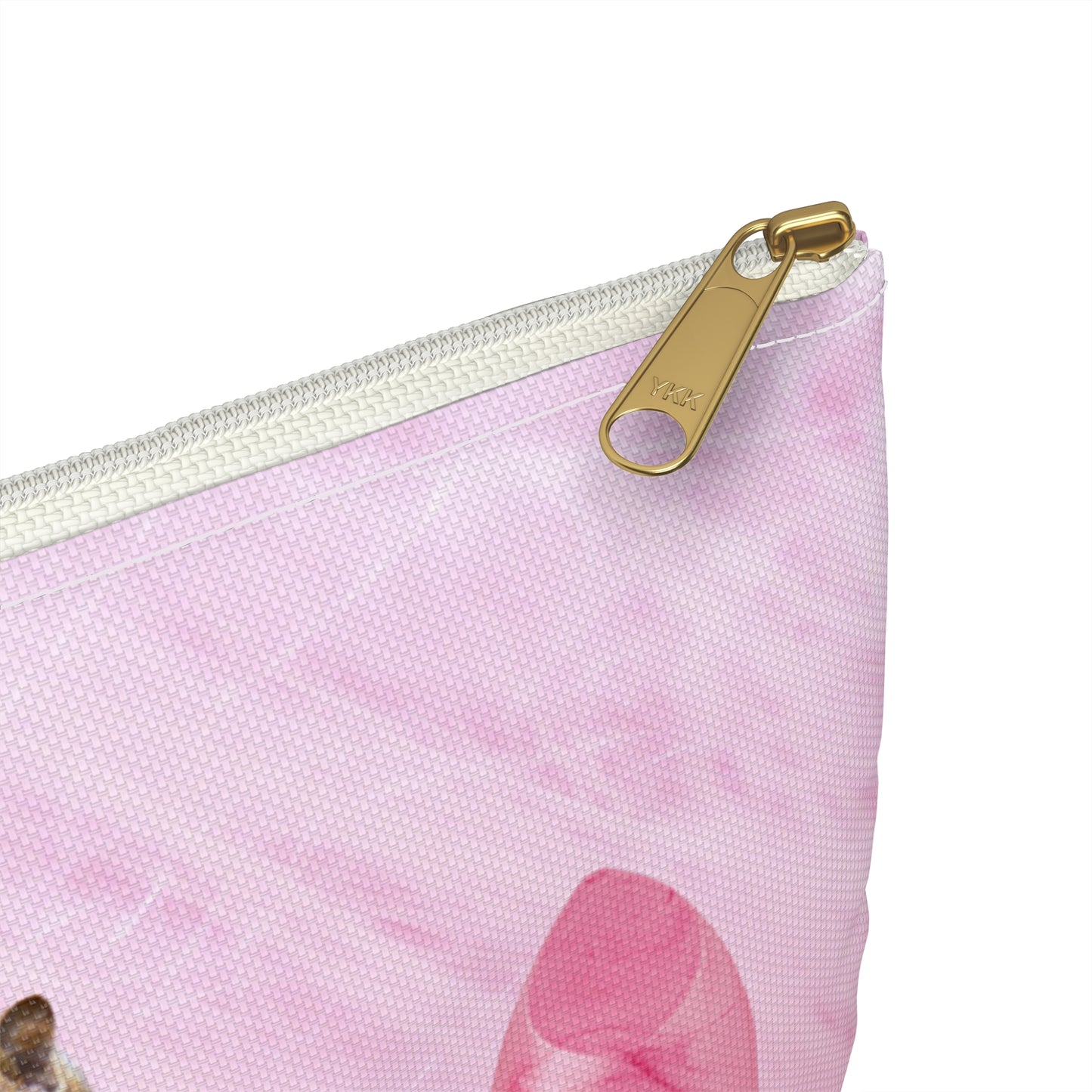 Vibrant Lipstick Accessory Pouch with Chipmunk Surprise - Unique Gift "Shocking Color"