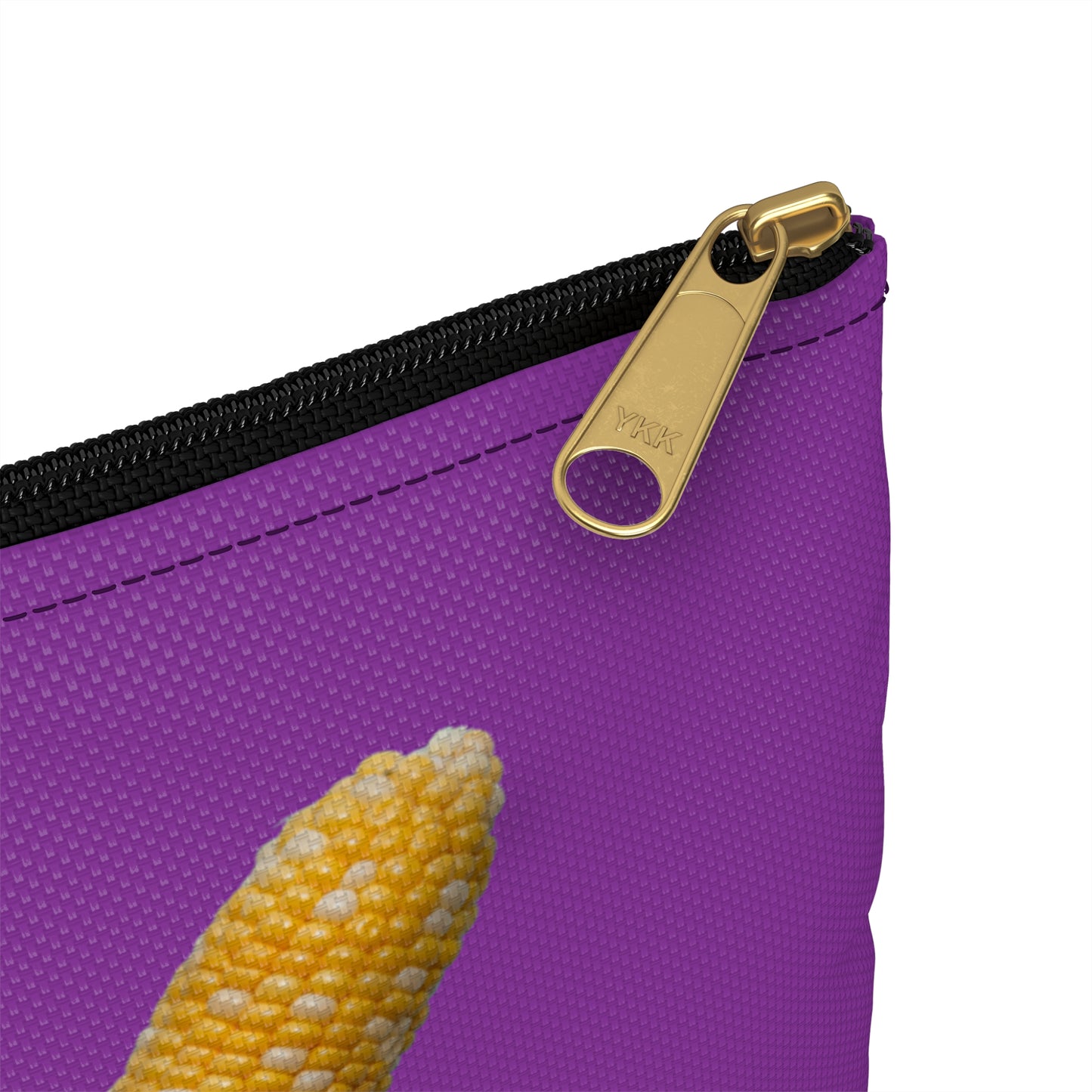 Quirky Accessory Pouch - Poppin' Ride: Popcorn Retro Car Fantasy