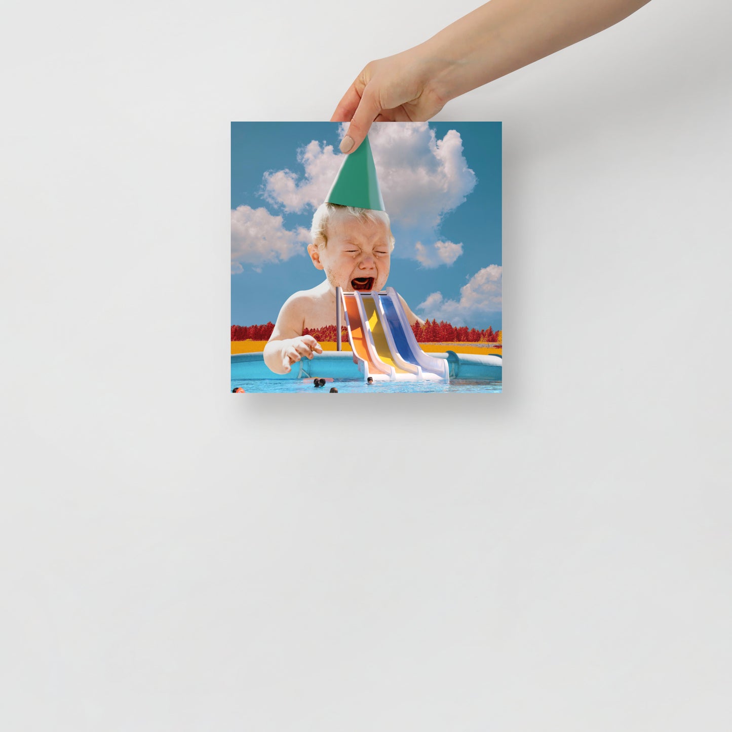 Collage Art Print of “Cry If I Want To”