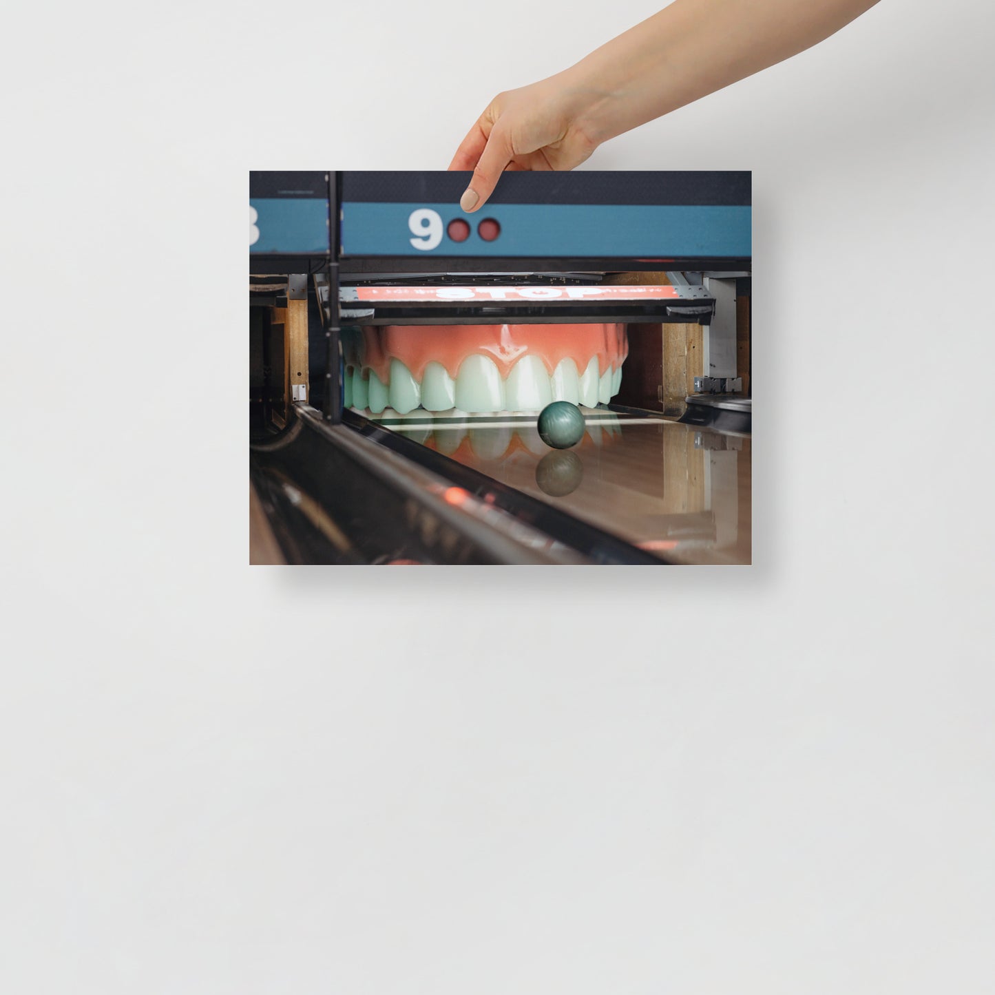 Collage Art Print of “Gutter Mouth”
