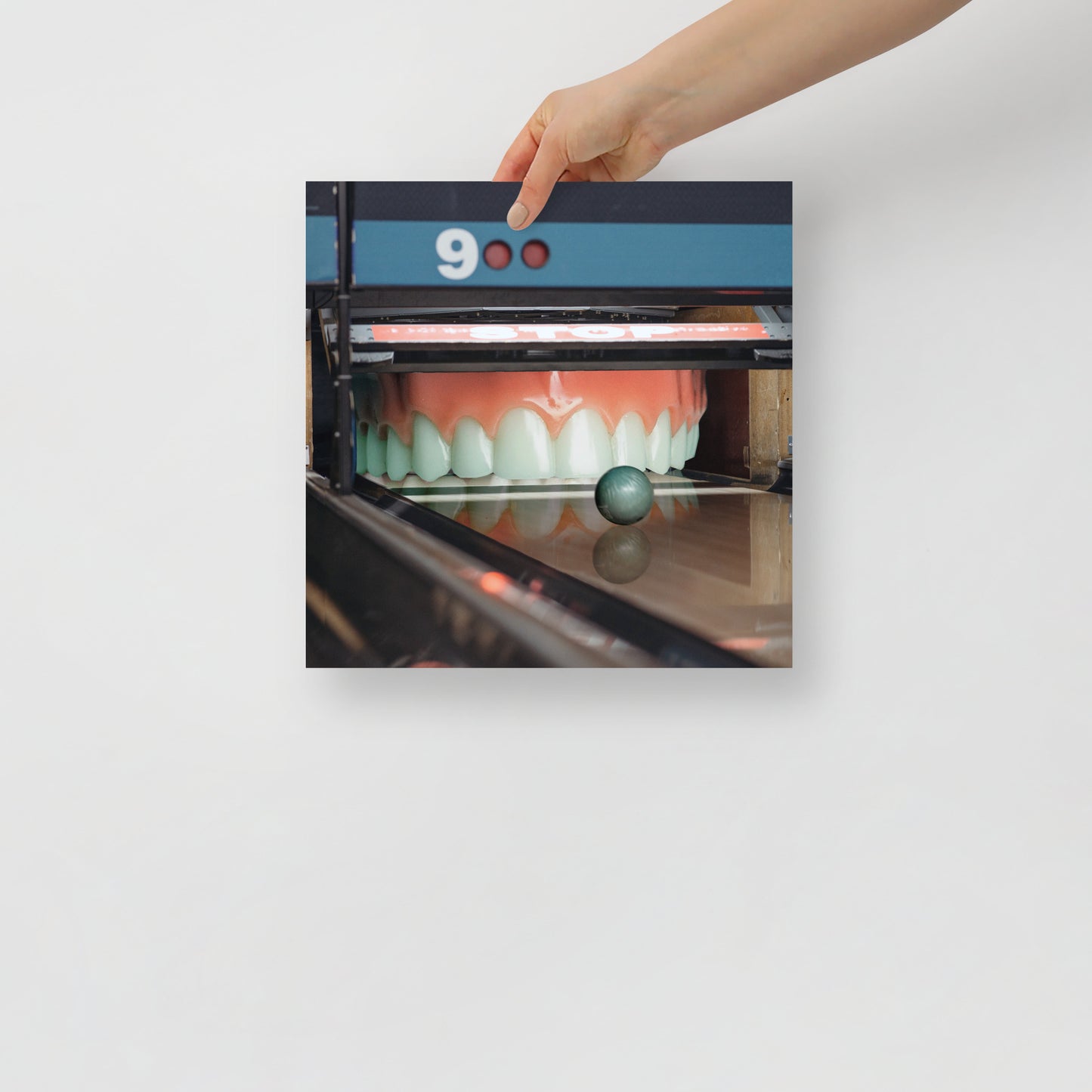 Collage Art Print of “Gutter Mouth”