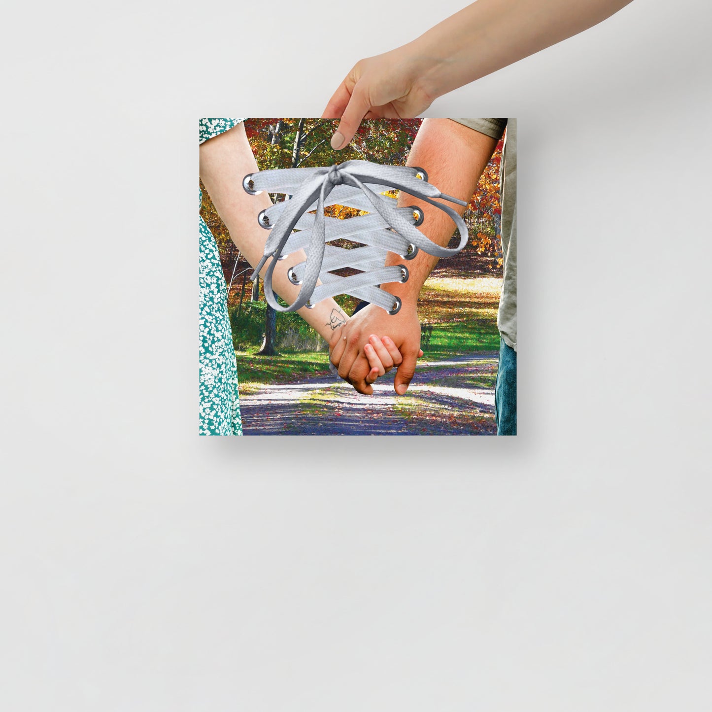 Collage Art Print of “Till Death Do Us Part”