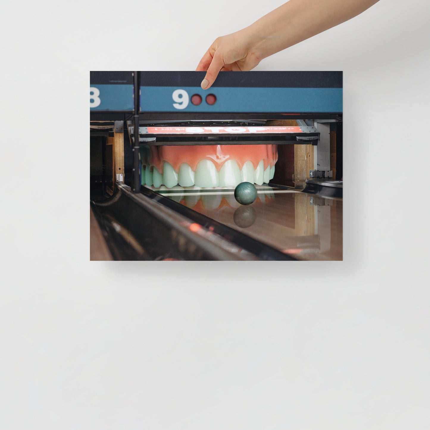 Collage Art Print of “Gutter Mouth”