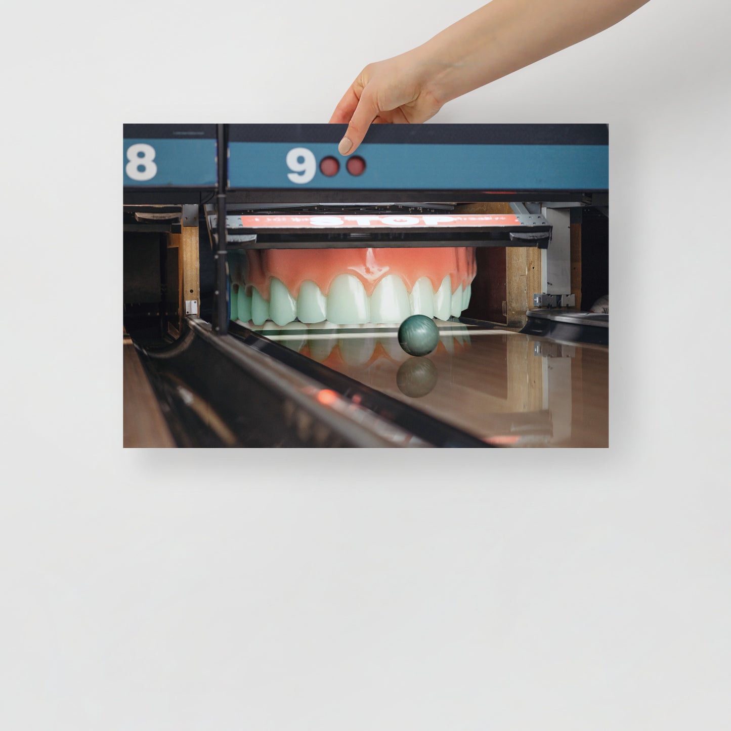 Collage Art Print of “Gutter Mouth”