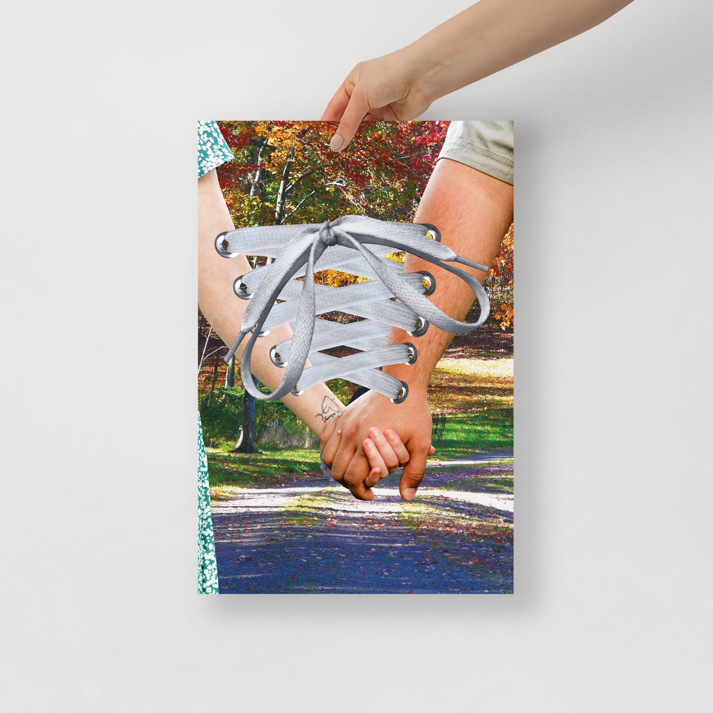 Collage Art Print of “Till Death Do Us Part”