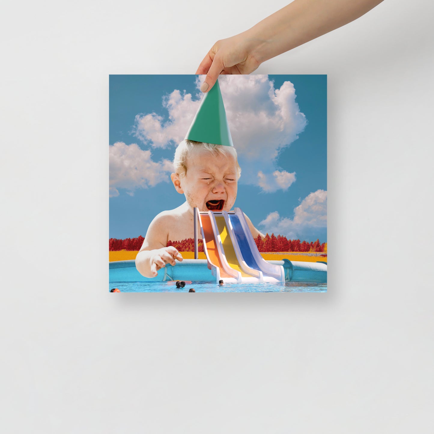 Collage Art Print of “Cry If I Want To”