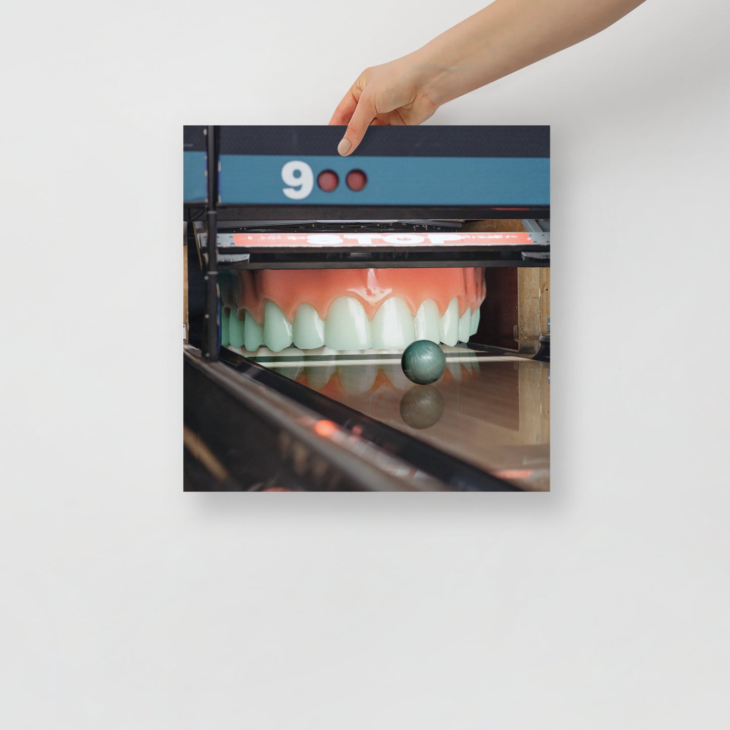 Collage Art Print of “Gutter Mouth”