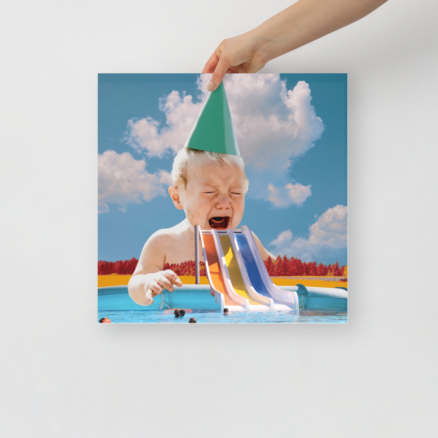 Collage Art Print of “Cry If I Want To”