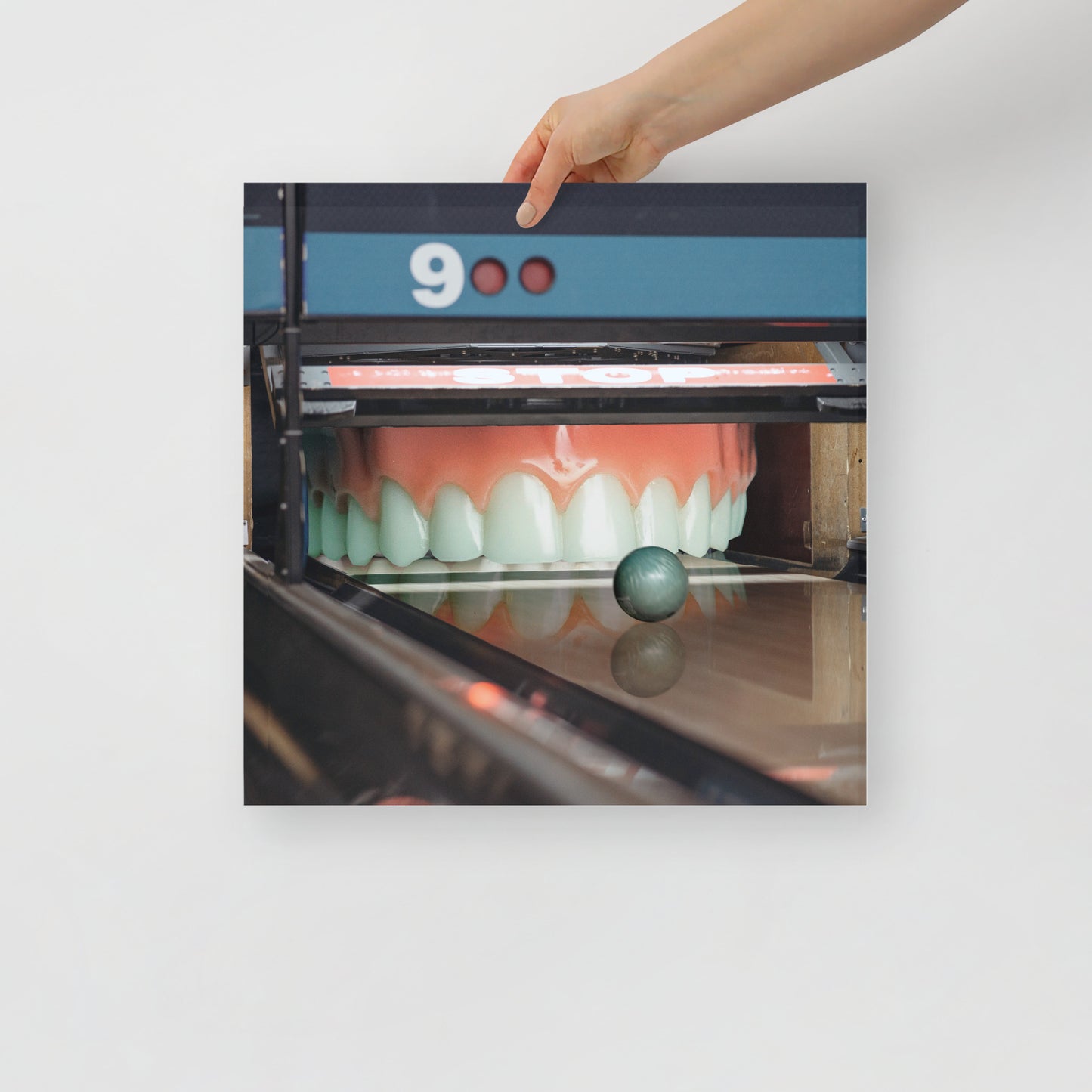 Collage Art Print of “Gutter Mouth”