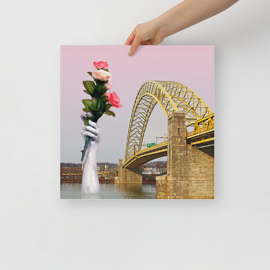Collage Art Print of “A Bridge Too Far”