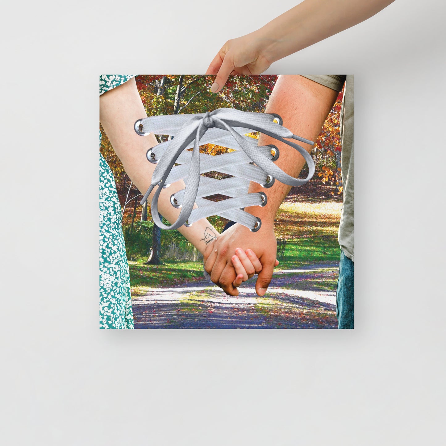 Collage Art Print of “Till Death Do Us Part”