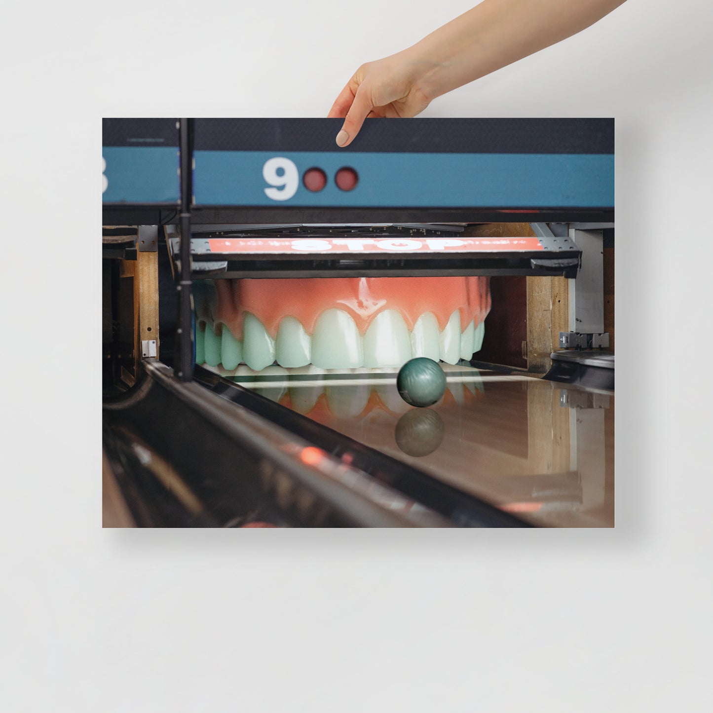 Collage Art Print of “Gutter Mouth”