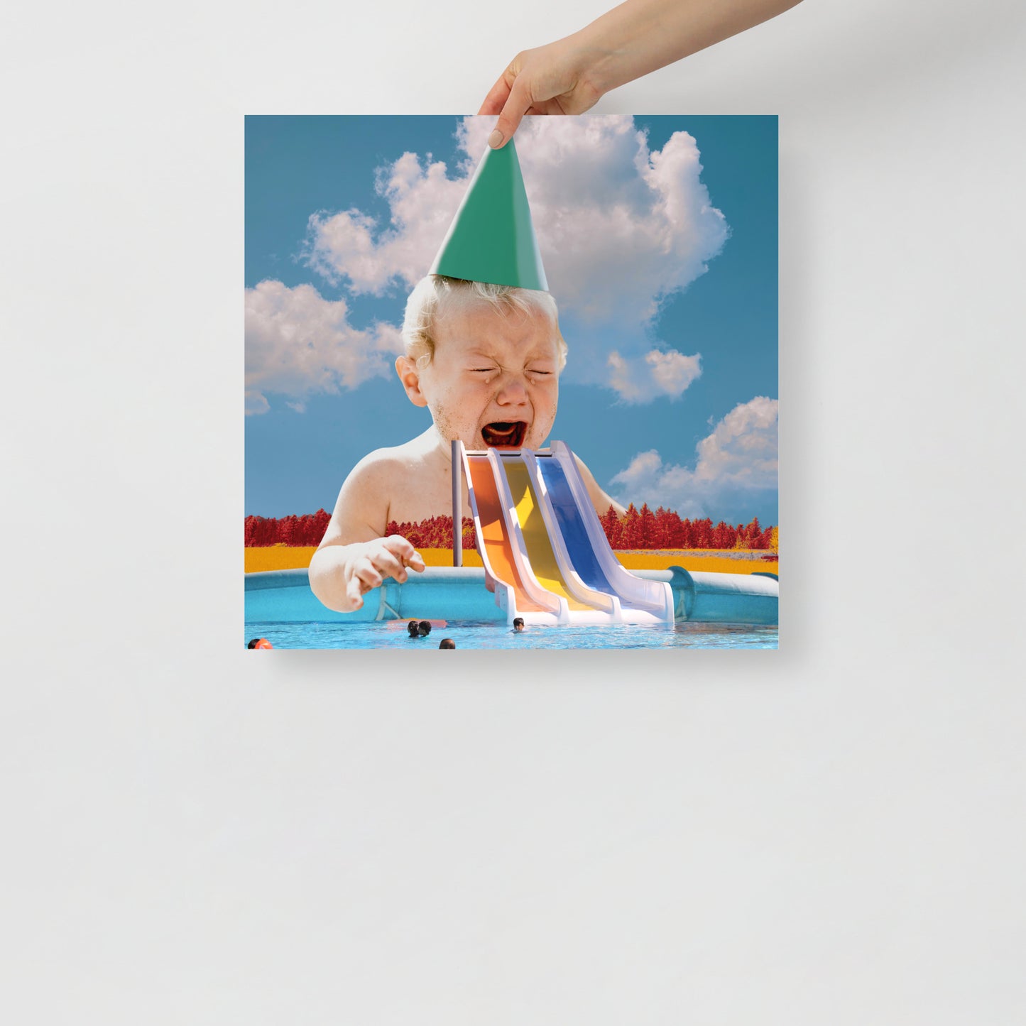 Collage Art Print of “Cry If I Want To”