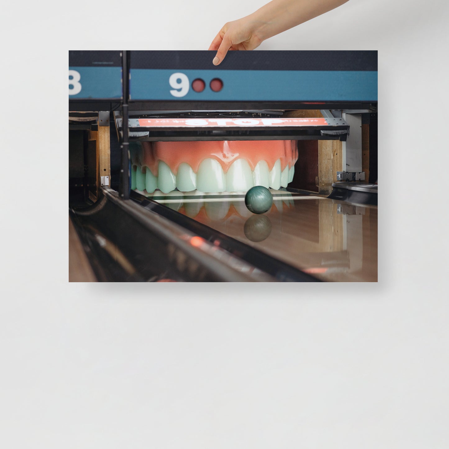 Collage Art Print of “Gutter Mouth”