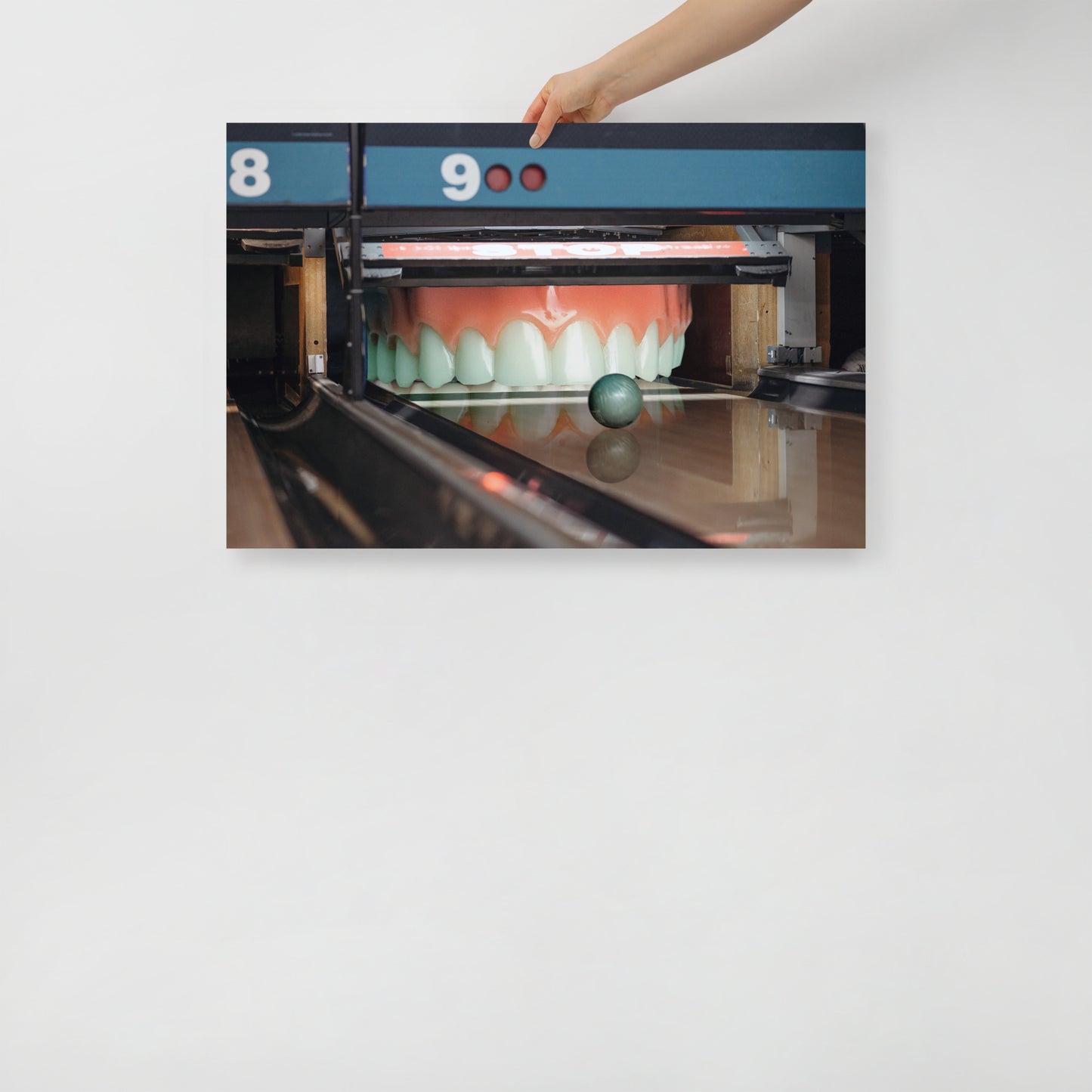 Collage Art Print of “Gutter Mouth”