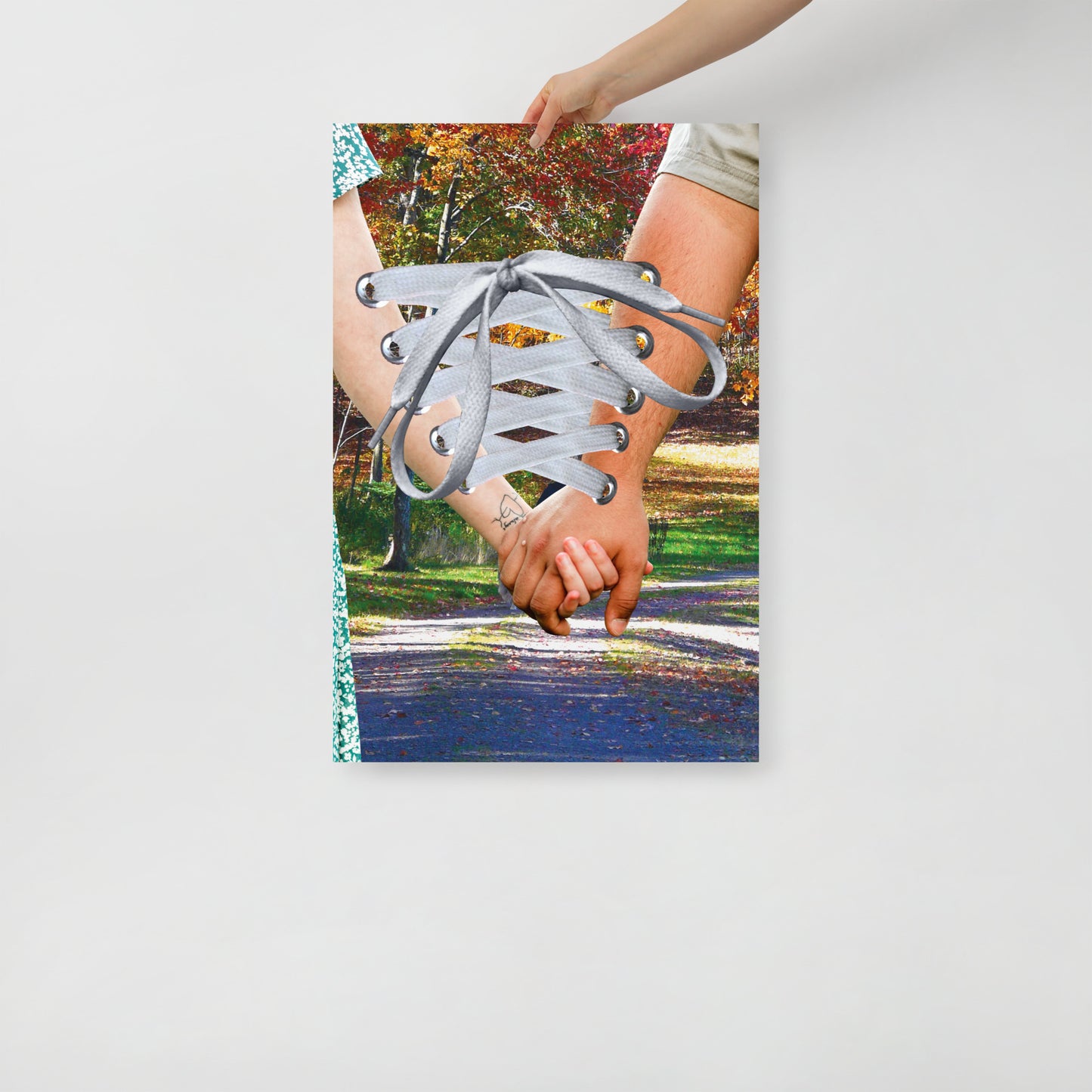 Collage Art Print of “Till Death Do Us Part”