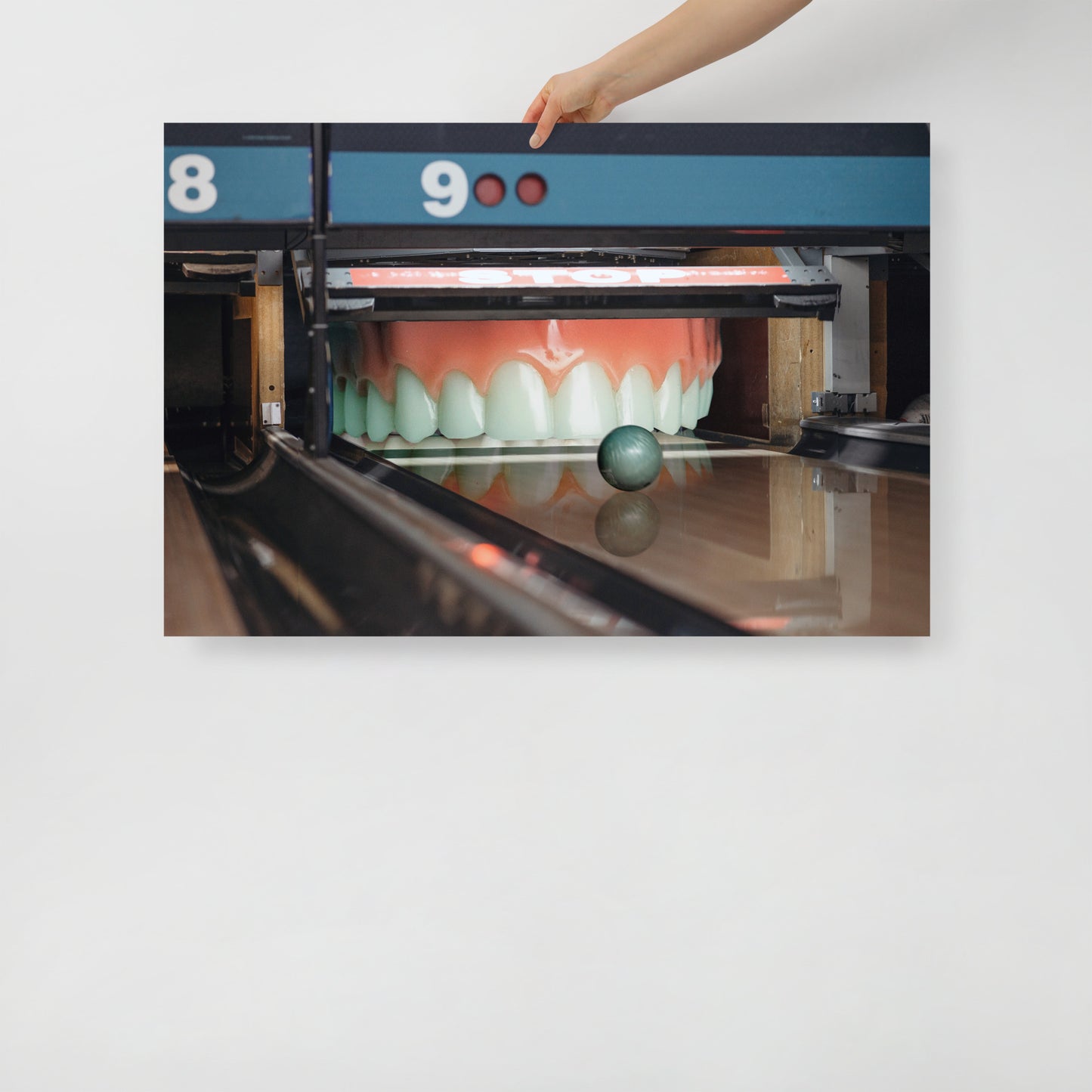Collage Art Print of “Gutter Mouth”