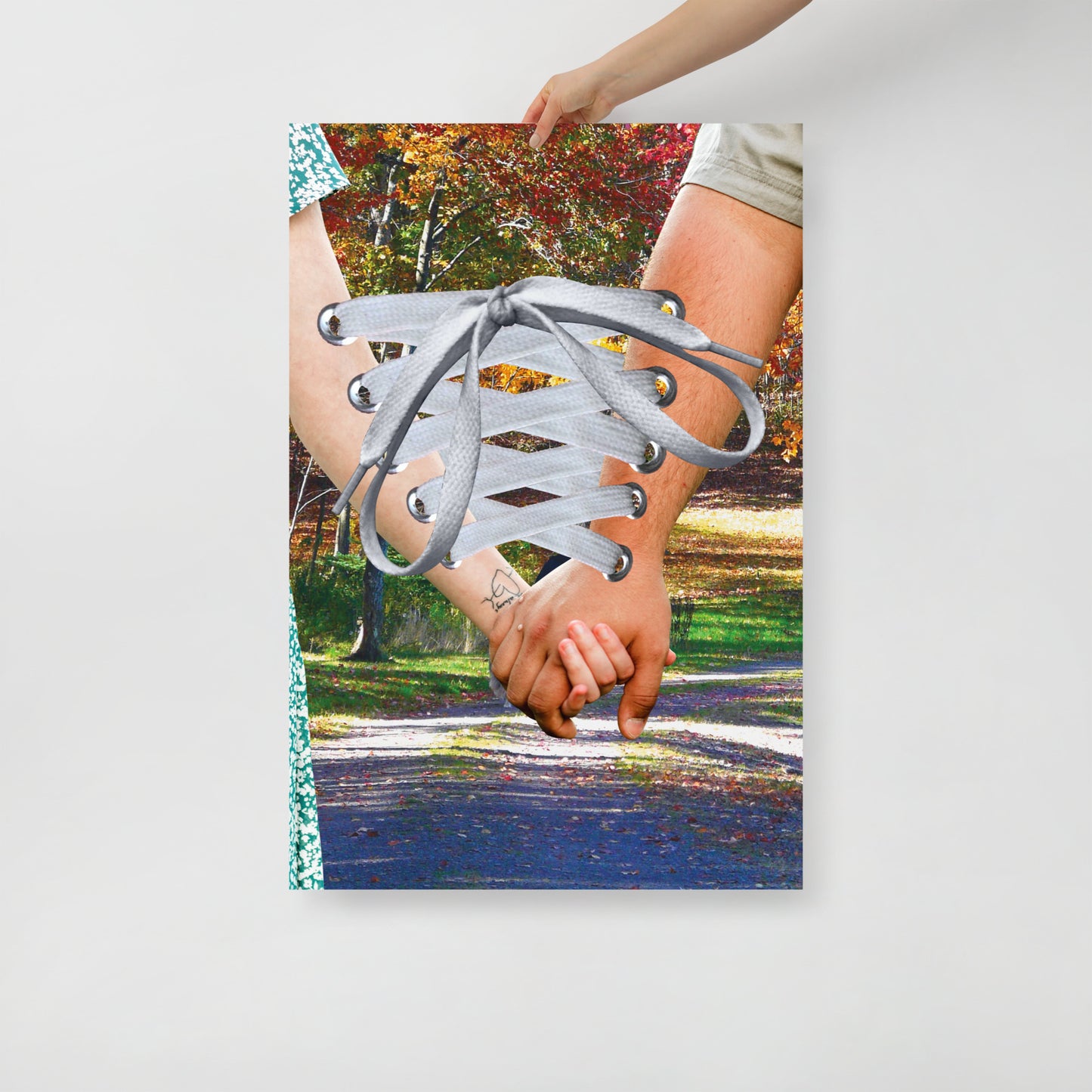Collage Art Print of “Till Death Do Us Part”