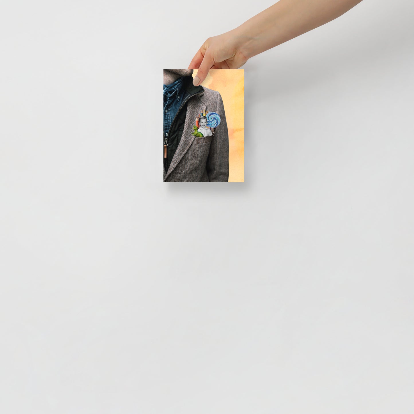 Collage Art Print of “The Things They Carried”