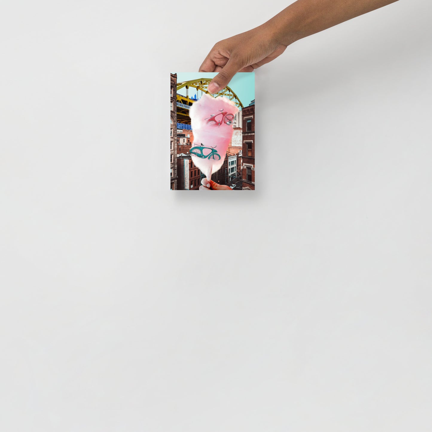 Collage Art Print of “Sweet Ride”