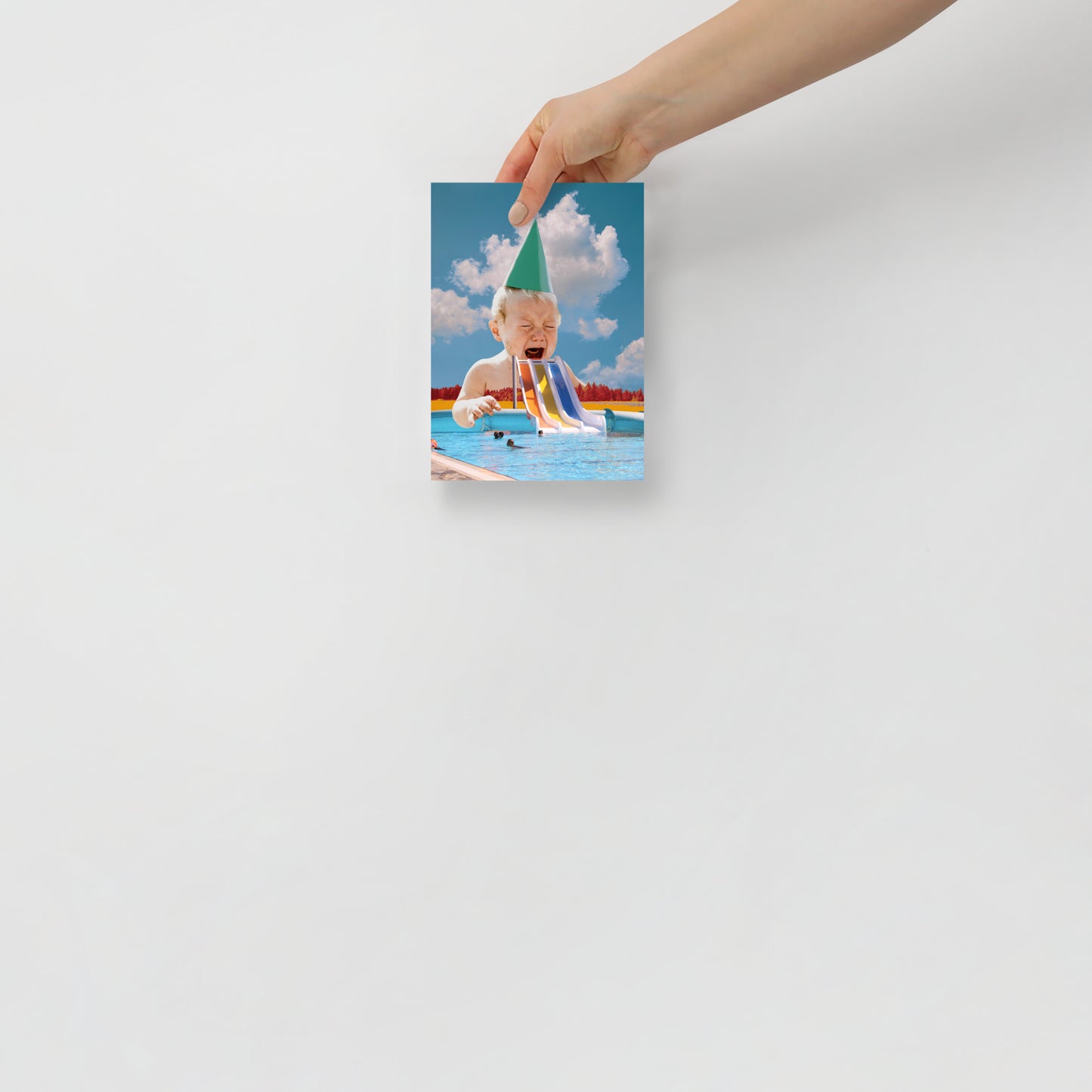 Collage Art Print of “Cry If I Want To”