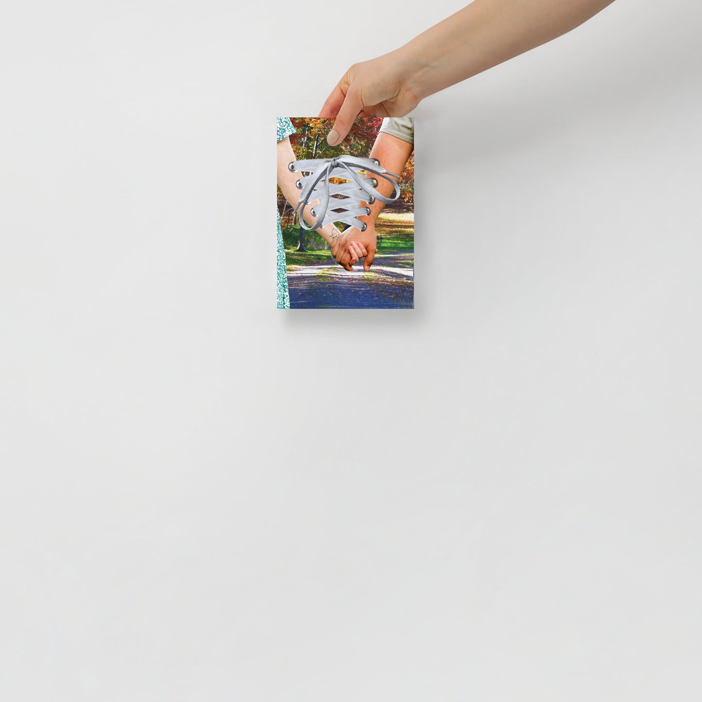 Collage Art Print of “Till Death Do Us Part”