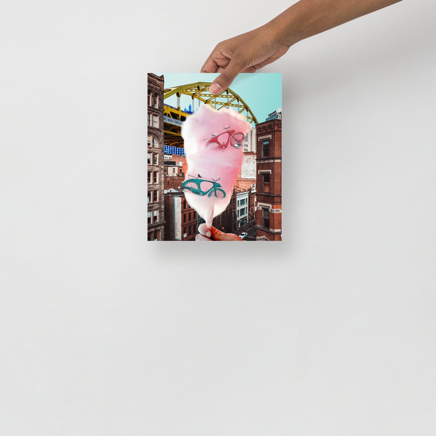 Collage Art Print of “Sweet Ride”