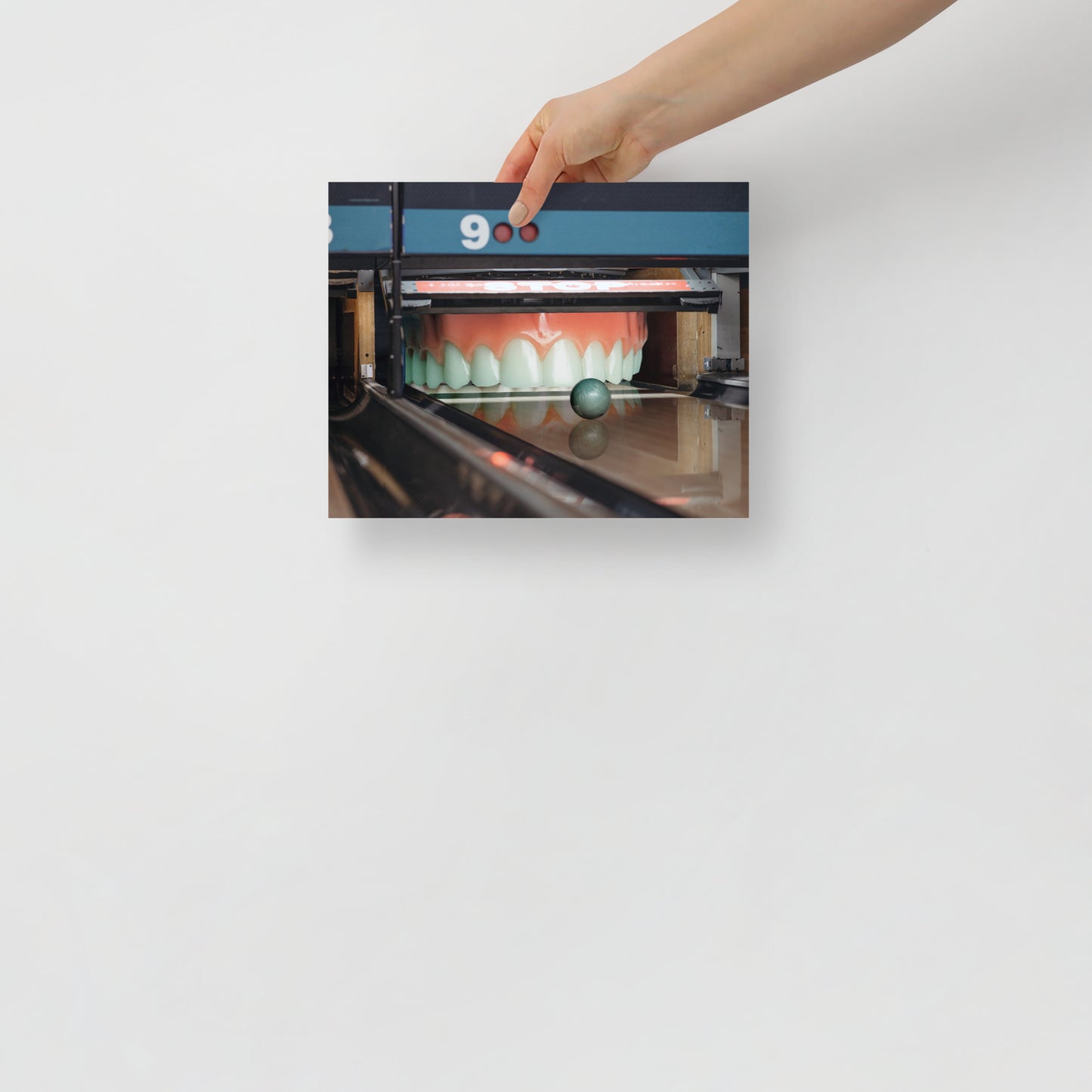 Collage Art Print of “Gutter Mouth”